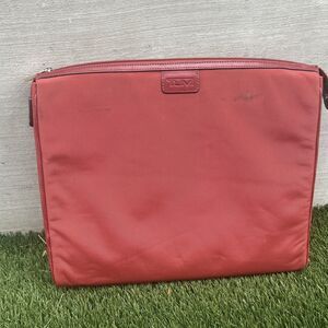 TUMI  Laptop Portfolio Orange Rare Sleeve Hard case